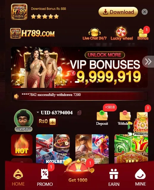 H789 Game App