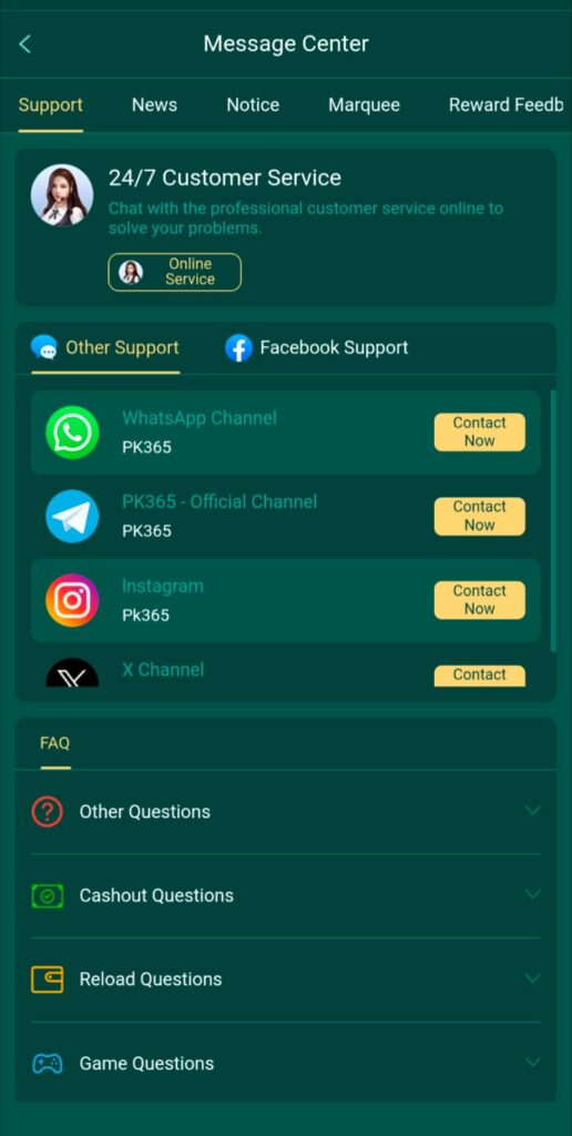 365 Game App