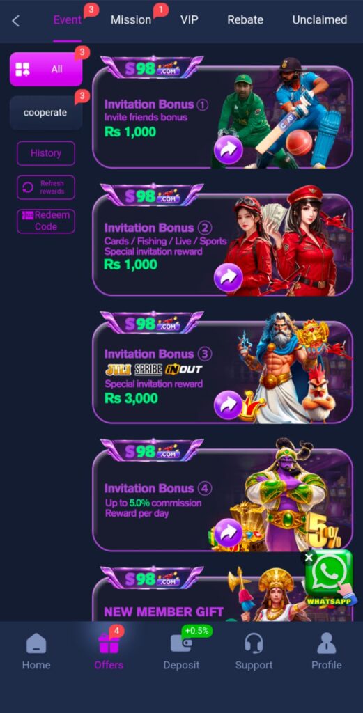S98 Game Download APK