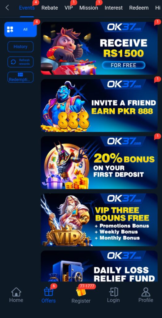 OK 37 Game APK