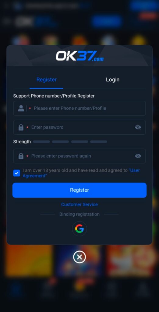 OK37 Game APK Download
