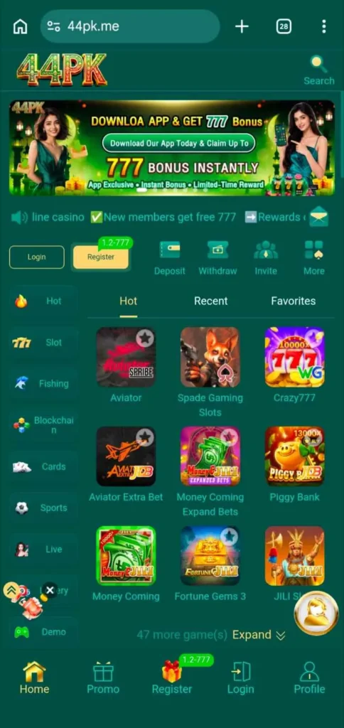 44Pk Game App Download