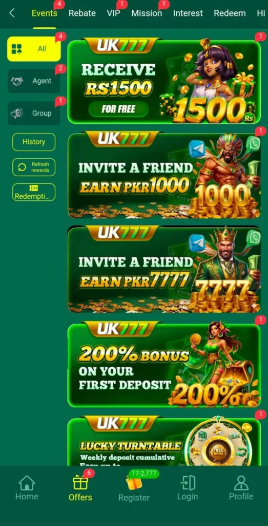 UK 777 app download
