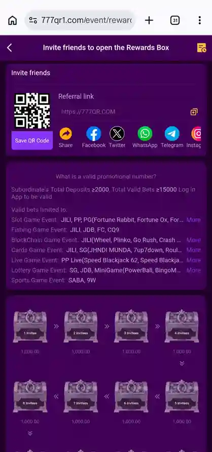 777QR Game APK