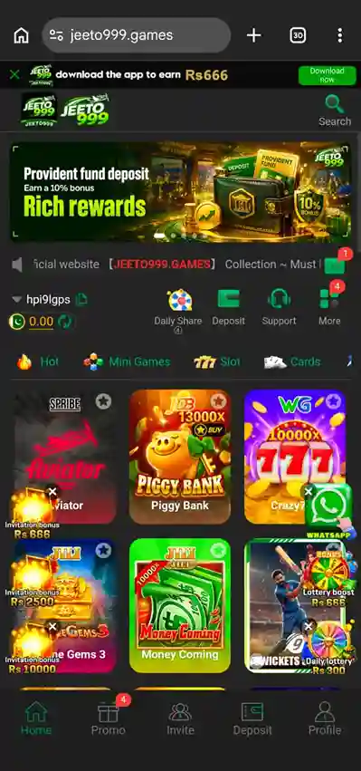 Jeeto999 Game APK