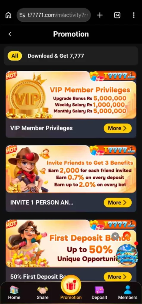 T777 Game