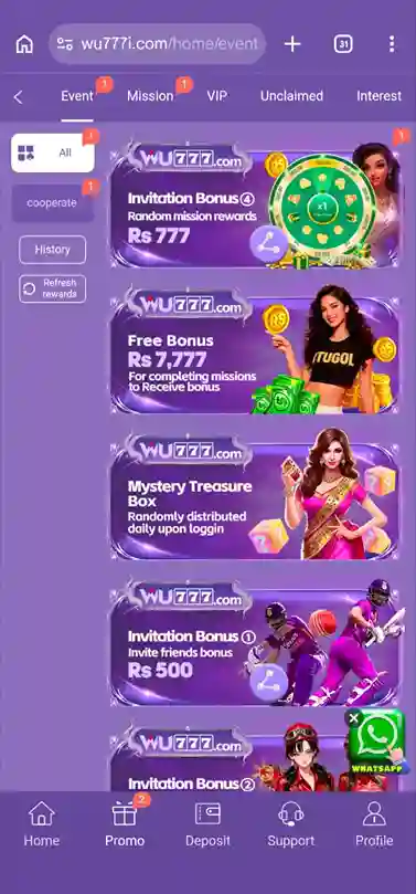 WU777 Game Download New Earning App