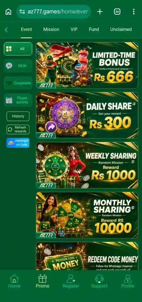 AZ777 APK app features and mobile gaming interface