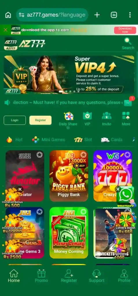 AZ777 Game download and installation guide for Android