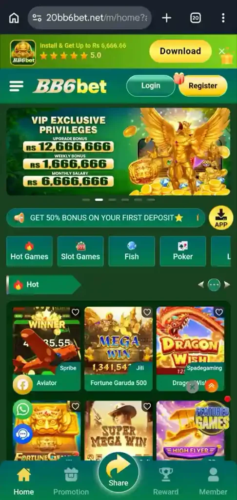 BB6Bet Game APK