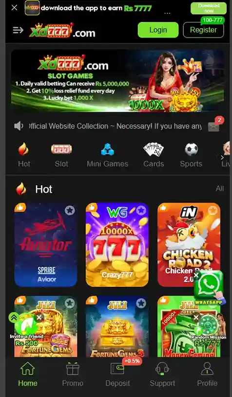 XD777 Game download