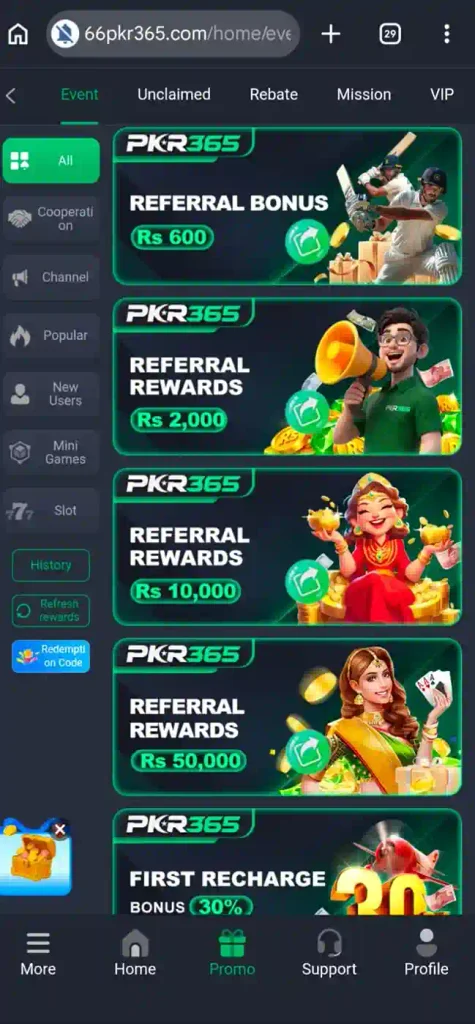 PKR365 Game Download New Version Free Earning