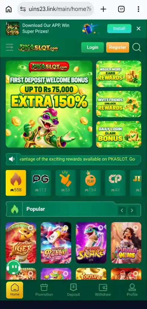PKASLOT Game APK